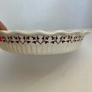 Fall Harvest Deep Dish Pie Plate - Paula Deen